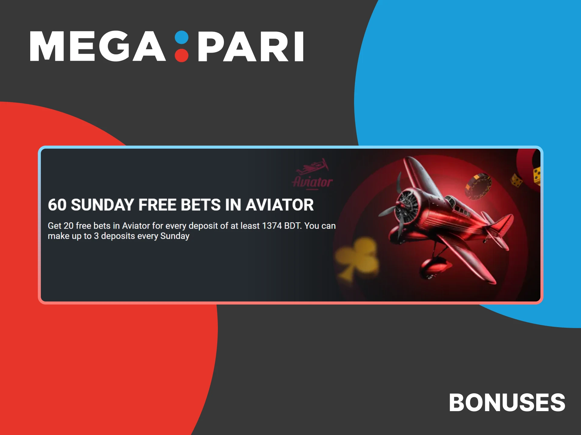 Play Aviator and get bonuses from MegaPari.