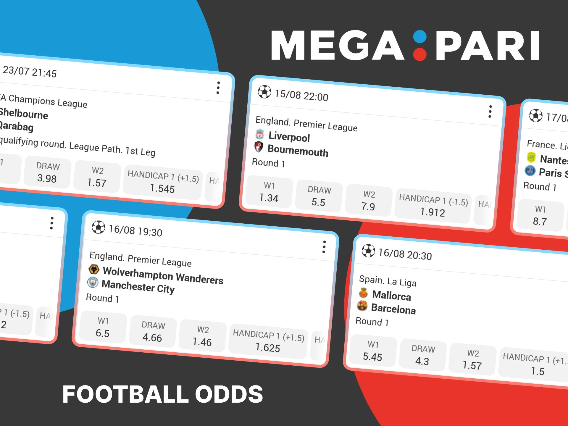 Maximize your winning opportunities with MegaPari’s high betting odds.