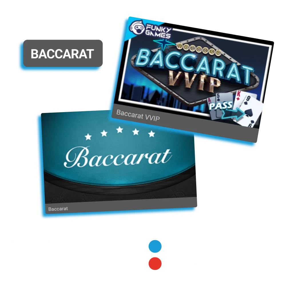 Get a unique experience of playing Baccarat with MegaPari.
